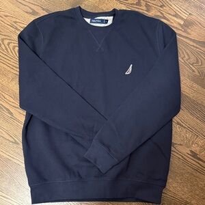 Nautica Men's Dark Blue Crewneck Sweater